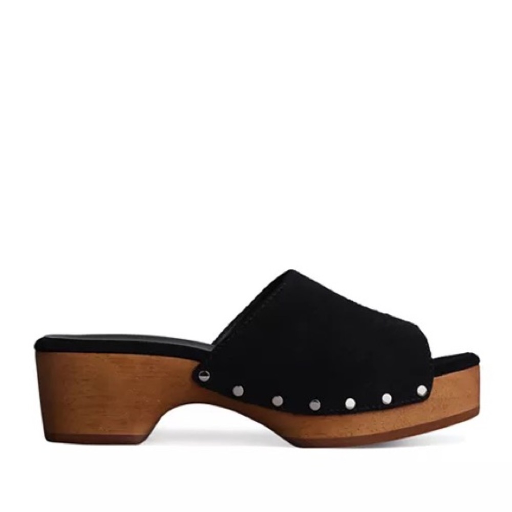 New Rag & Bone Mara Slip On Studded Platform Clog Slide Size US 9/39 - Picture 13 of 14